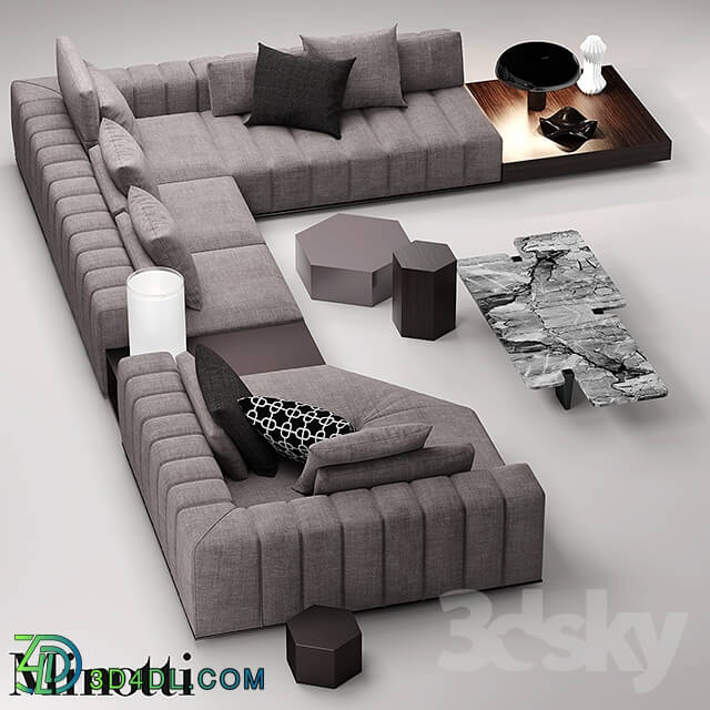 Sofa - minotti freeman seating system