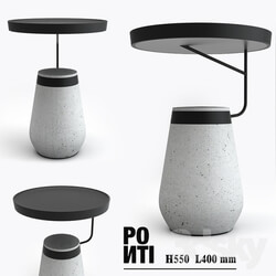 Table - side table Andrea Ponti 