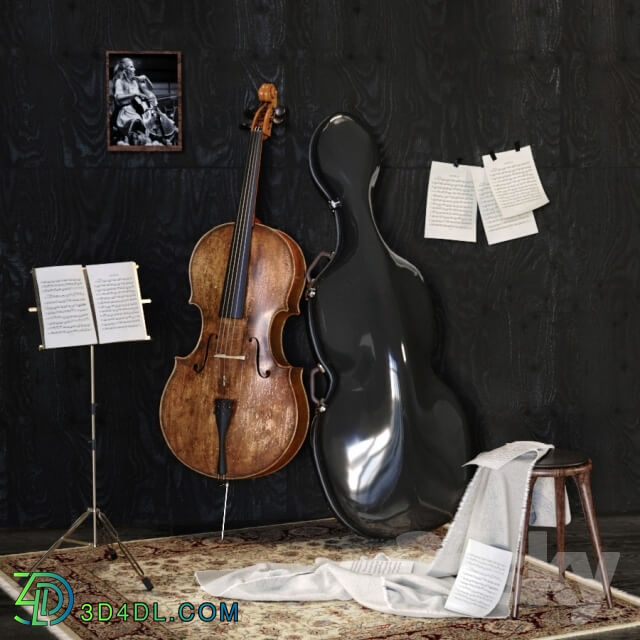 Musical instrument - Music Set With Cello