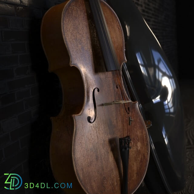 Musical instrument - Music Set With Cello