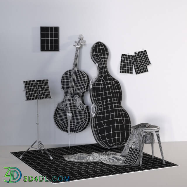 Musical instrument - Music Set With Cello