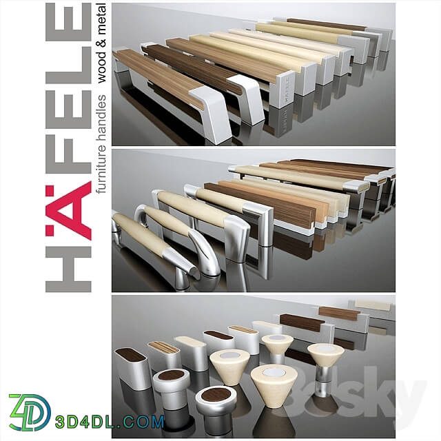 Other - Hafele handles-Wood and metal