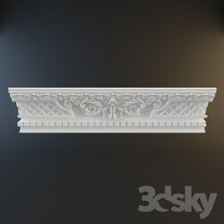 Decorative plaster - decorative cornice 
