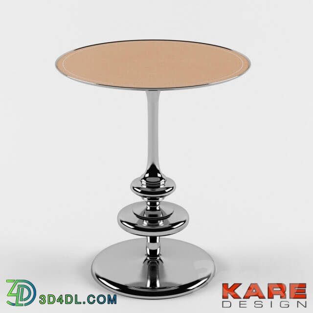 Table - KARE Side table Swing Leather