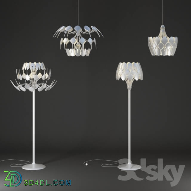 Floor lamp - Flake Collection