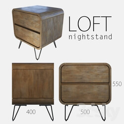 Sideboard _ Chest of drawer - bedside table loft 