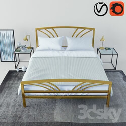 Bed - Bed Chairish _dekor Broste Copenhagen 