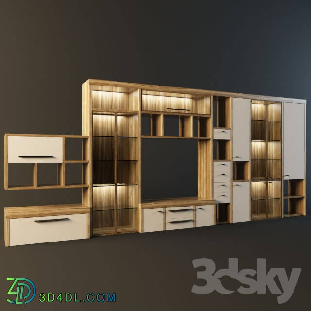 Wardrobe _ Display cabinets - Wall