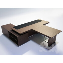 Office furniture - Executive desk ORA Acciaio 