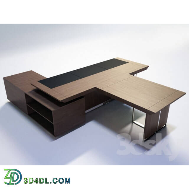 Office furniture - Executive desk ORA Acciaio