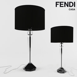 Table lamp - Fendi Casa Murano glass table lamp 