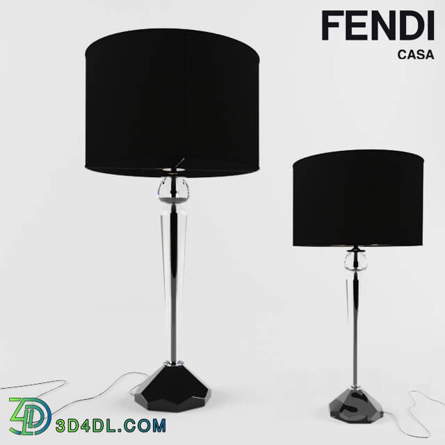 Table lamp - Fendi Casa Murano glass table lamp