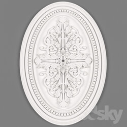 Decorative plaster - Ceiling rose 