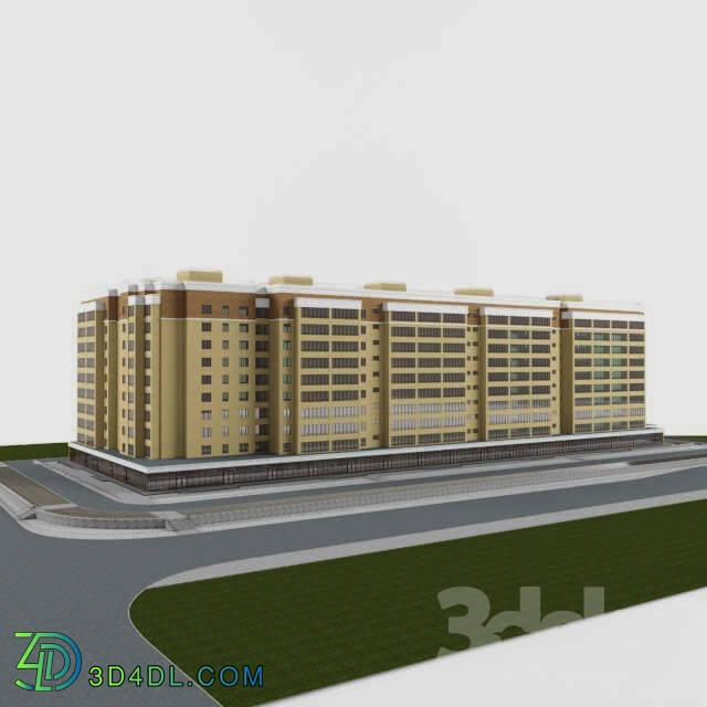 Building - Residential ten-storey house