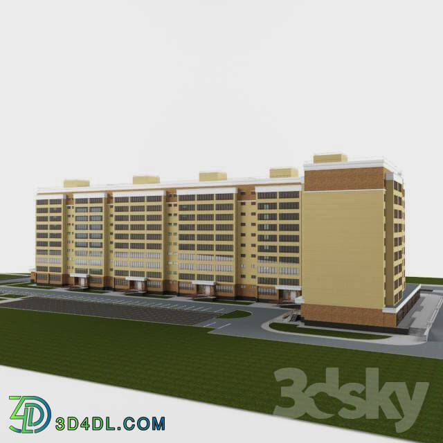 Building - Residential ten-storey house