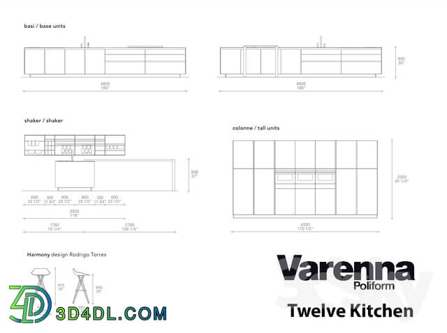 Kitchen - Poliform Varenna Twelve