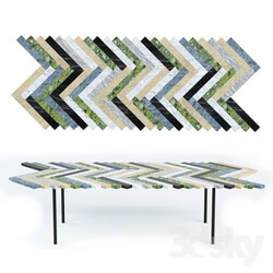 Table - Zigzag Table 