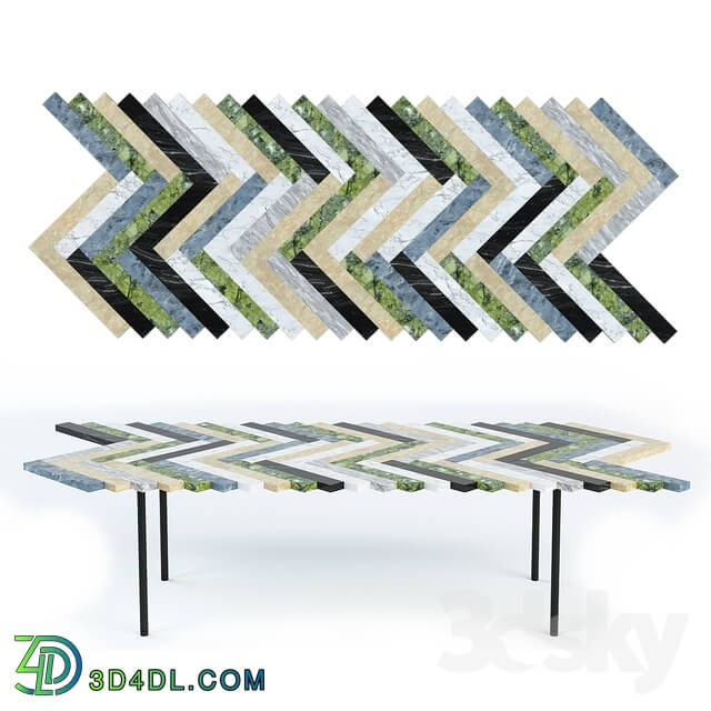 Table - Zigzag Table