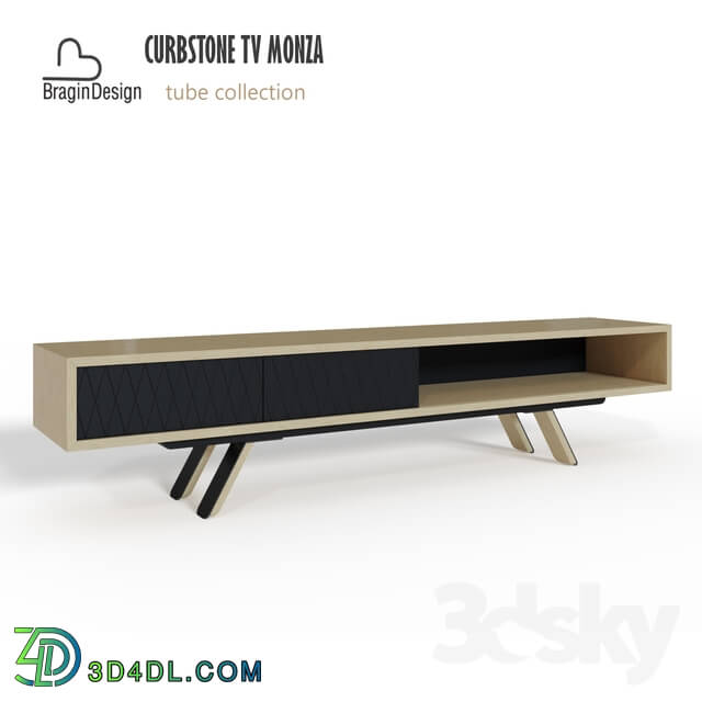 Sideboard _ Chest of drawer - _OM_ TV Tower Monza from Bragindesign