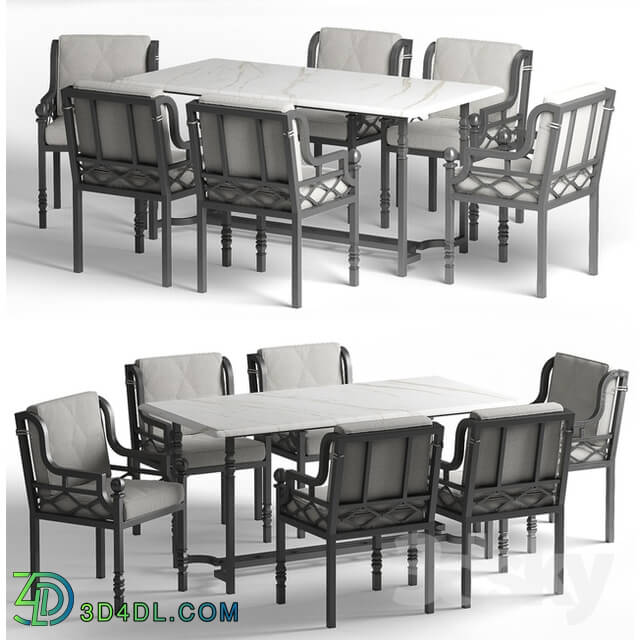 Table _ Chair - _OM_ Aprilpromburo Legardo dining set