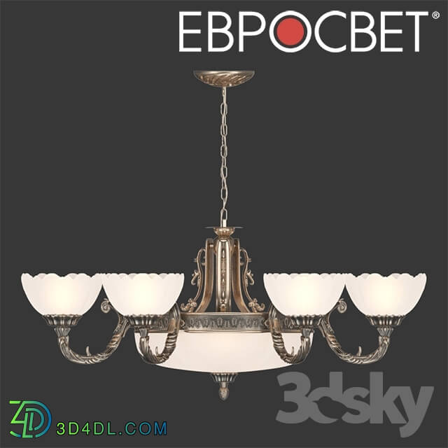 Ceiling light - OM Classic suspended chandelier Eurosvet Bela 6051_6 _ 3
