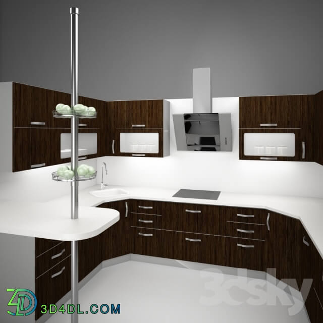 Kitchen - The kitchen is modern