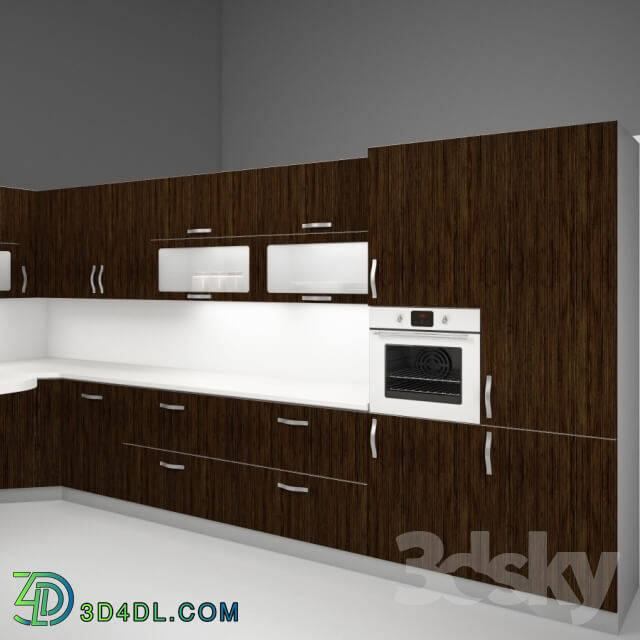 Kitchen - The kitchen is modern