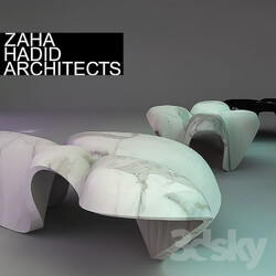 Table - Zaha Hadid TABLES MERCURIC 