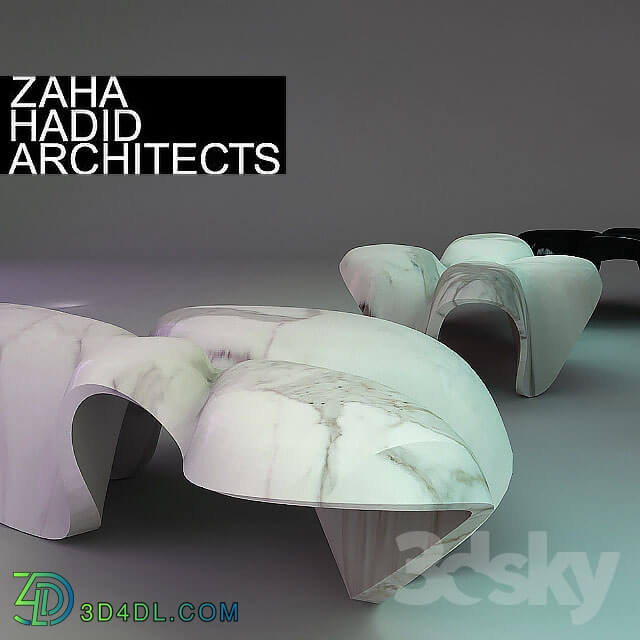 Table - Zaha Hadid TABLES MERCURIC