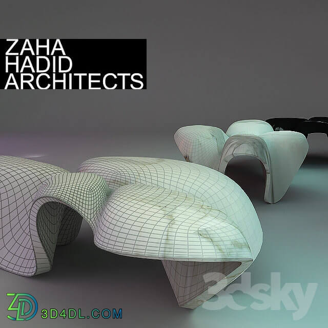 Table - Zaha Hadid TABLES MERCURIC