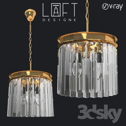 Ceiling light - Pendant lamp LoftDesigne 4636 model 