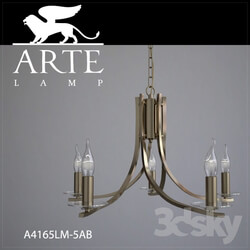Ceiling light - Chandelier ARTE LAMP A4165LM-5AB 