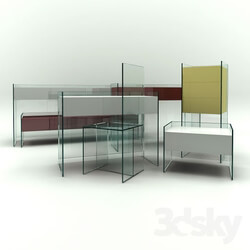 Office furniture - Glas italia Float 