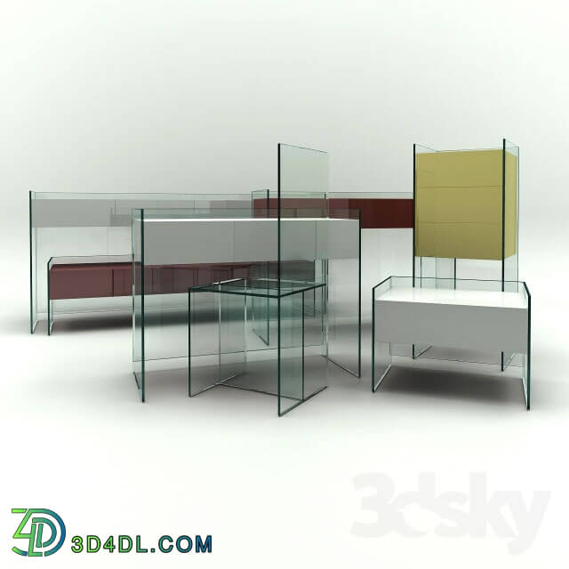 Office furniture - Glas italia Float