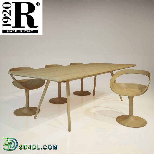 Table _ Chair - Dining group Riva 1920