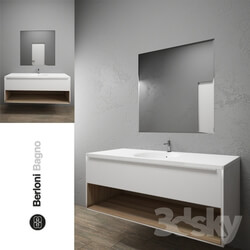 Bathroom furniture - berloni bagno manhattan 3 