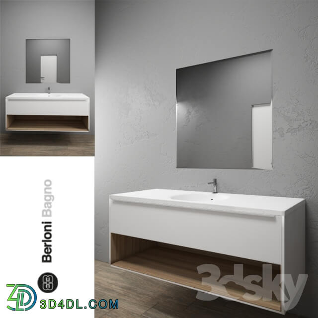 Bathroom furniture - berloni bagno manhattan 3