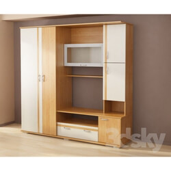 Wardrobe _ Display cabinets - Erika wall 1 