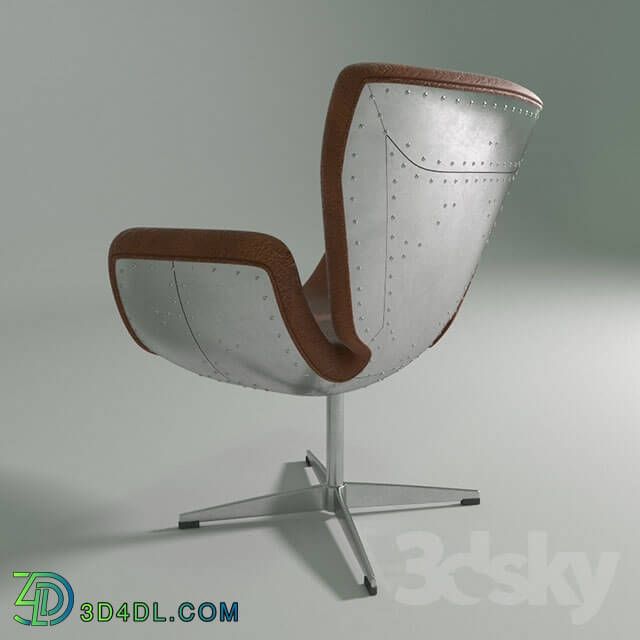 Arm chair - SWIVEL CHAIR SOHO SOFT TIN