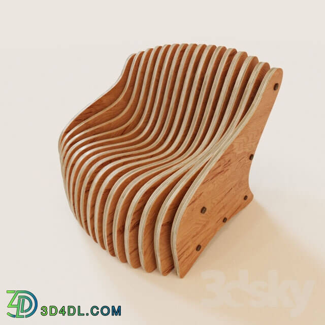 Arm chair - Parametric seat