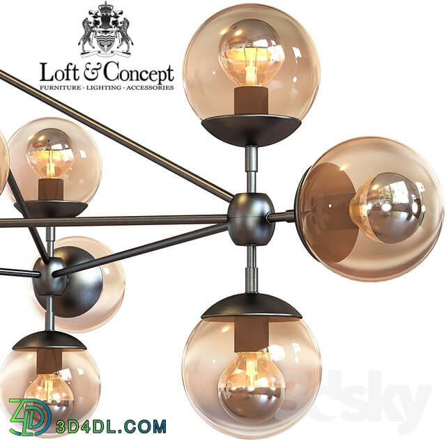 Ceiling light - Chandelier Modo Chandelier 10 Globes