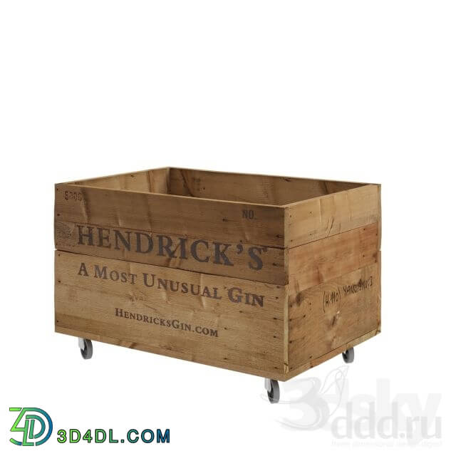 Other decorative objects Wooden Wine Crate