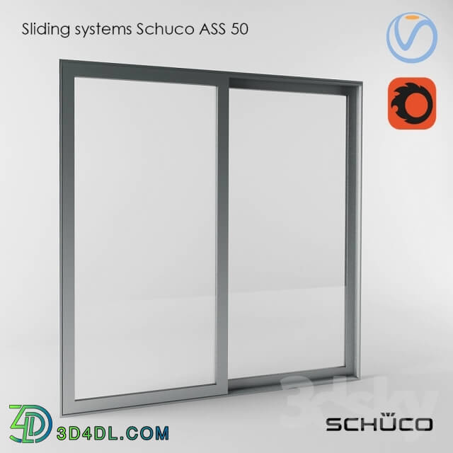 Doors - Sliding door Schuco ASS 50