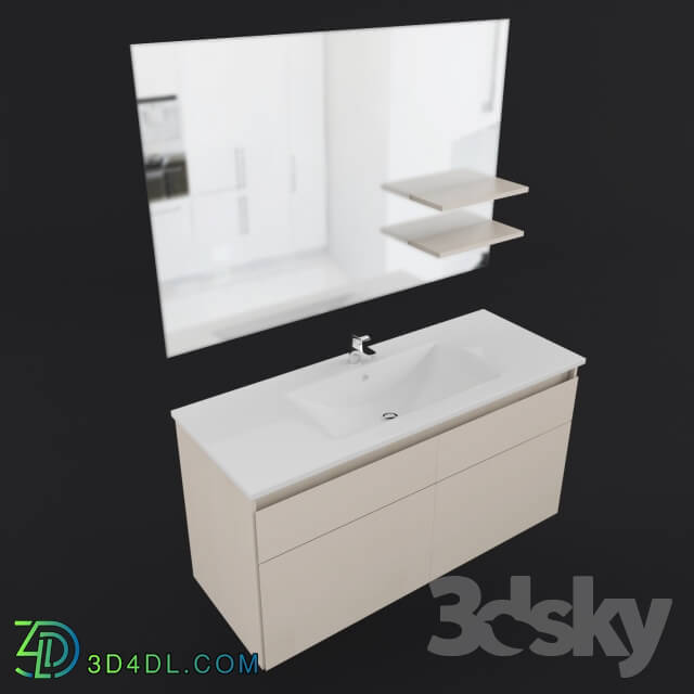 Bathroom furniture - Wash Madrid 120