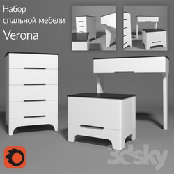 Sideboard _ Chest of drawer - A set of furniture Verona _Verona_ 