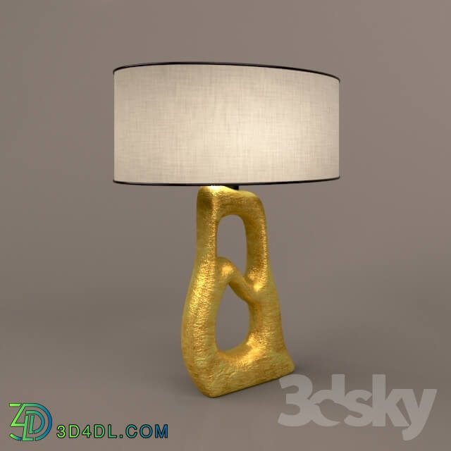 Table lamp - Golden lamp