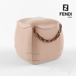 Other soft seating - FENDI CASA CAT OTTOMAN 