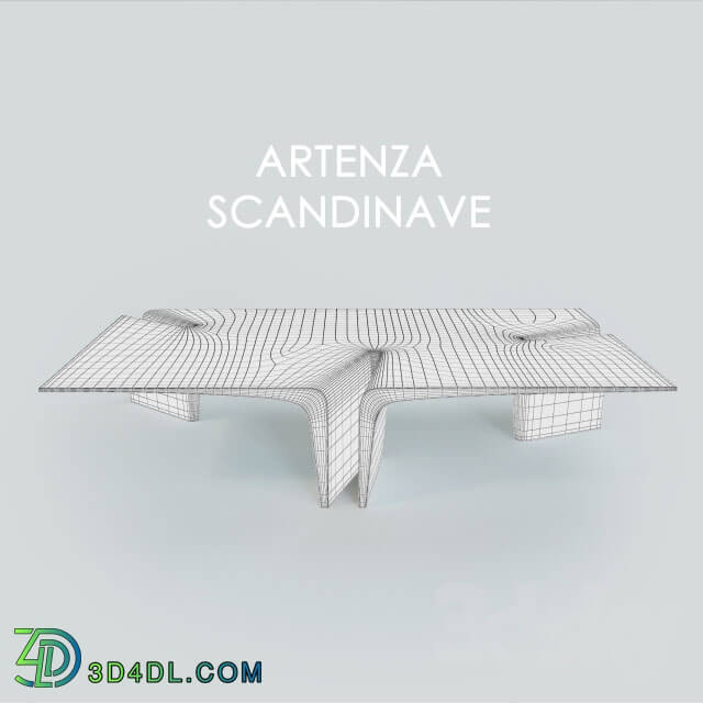 Table - Coffee table ARTENZA SCANDINAVE