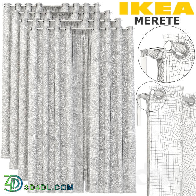 Curtain - IKEA CURTAINS _MERETE_ REKKA_