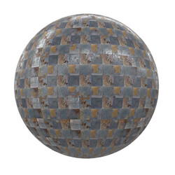 CGaxis-Textures Tiles-Volume-10 old metalic tiles (01) 